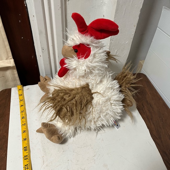 Mary Meyer FabFuzz Stuffed Animal Soft Toy, Rooster Chicken 16-Inches - Picture 8 of 10